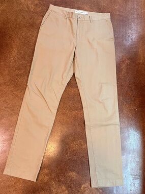 The Normal Brand Men’s Tan Chino Pants 33/34